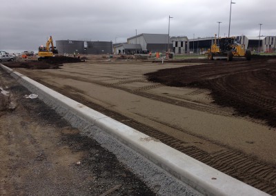 Concreting and landscaping